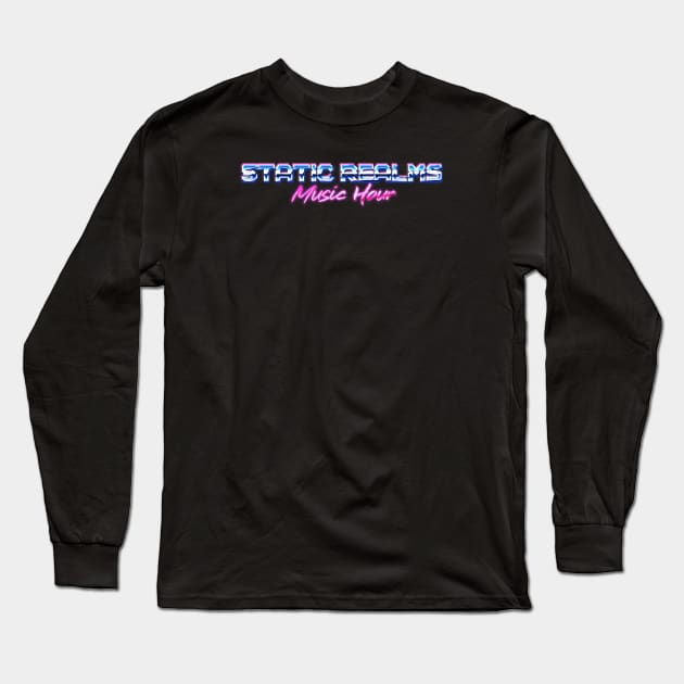 Music Hour Logo Long Sleeve T-Shirt by Electrish